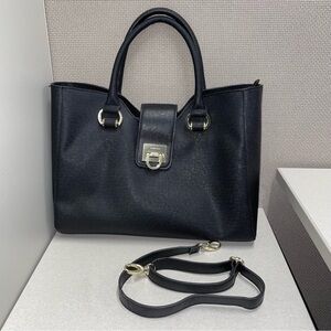 Ivanka Trump Black Satchel Bag